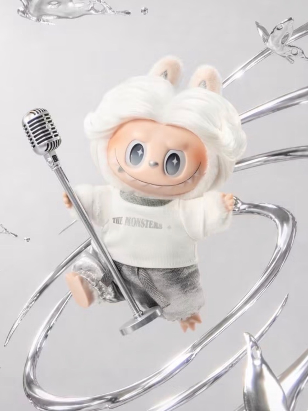The Monsters Hair Salon Series Secret HAZY NOISE Vinyl Plush Pendant Labubu